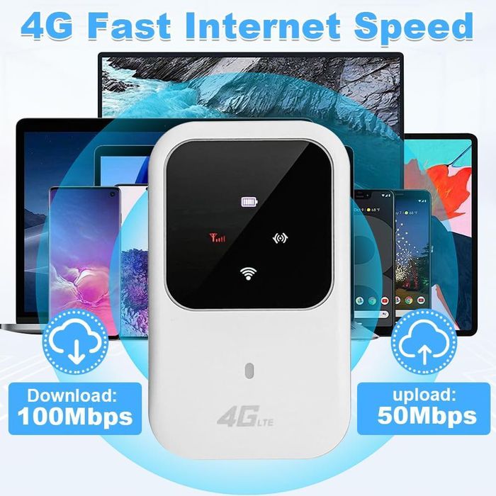 Hotspot Wifi portabil RYOKO PRO,4G,150mbps,cu sim,sigilat