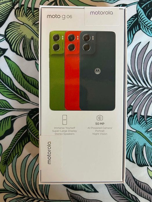 Motorola G 06 смартфон