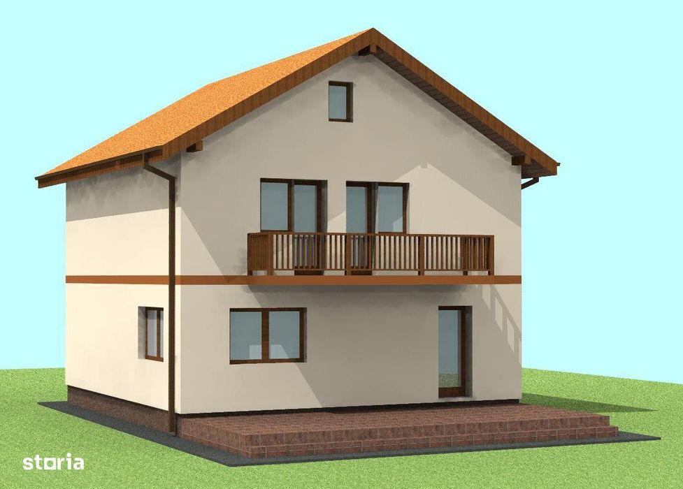 Casa individuala P+E, teren 500mp, Cartier Izvor, Tarlungeni