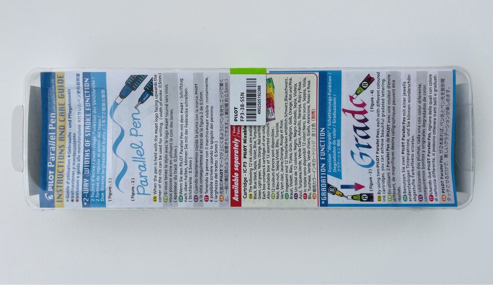 Калиграфска Писалка : Pilot Parallel Pen : 3.8 mm