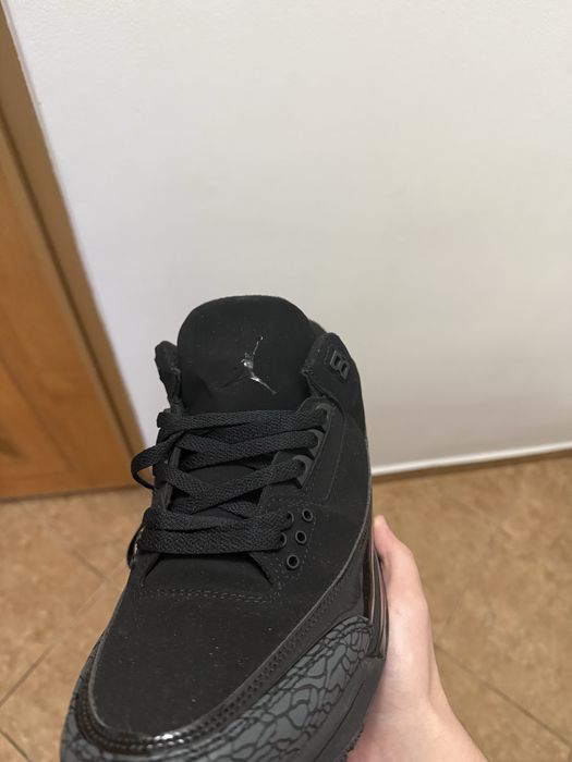 Jordan 3 Black Cat  44