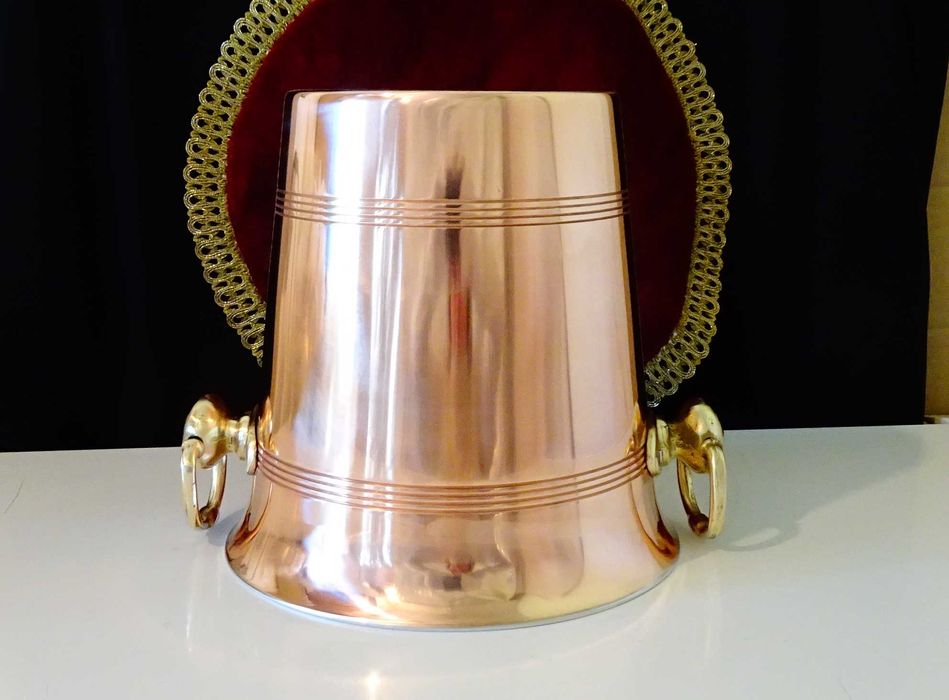 Френска медна шампаниера 1 кг.,8 литра.
