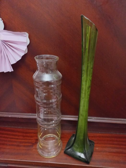 Вазы стеклянные СССР