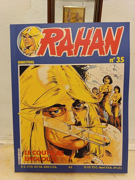 Rahan Nouvelle Colection nr 35, Fac Similie preț 250 lei.