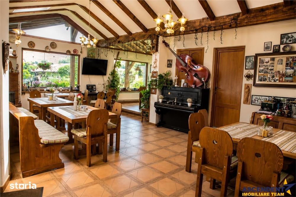 Hotel 3* + Pensiune 4*, piscina, teren tenis, 6.200mp parc privat +, S