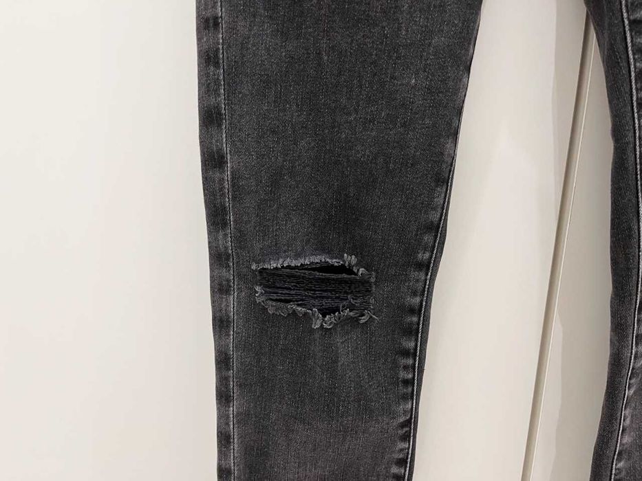 Skinny дънки с цепки Never Denim S