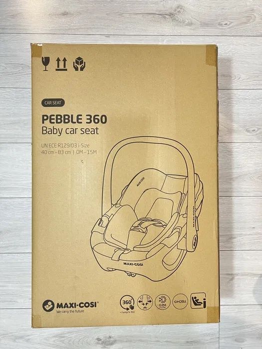 Кошница за кола Maxi Cosi Pebble 360 Essential black