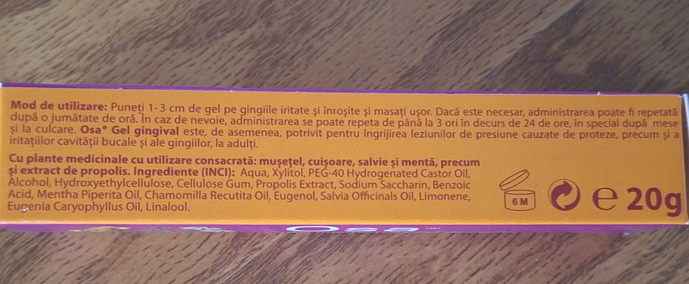 Gel gingival Osa
