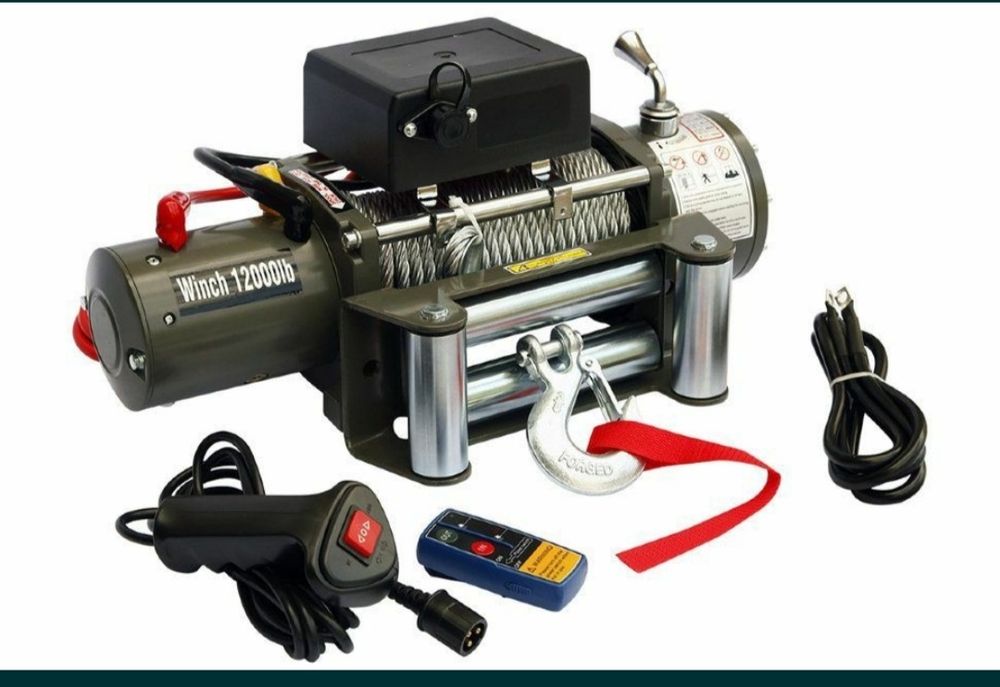 Лебёдка электрическая 12000 lbs 12В