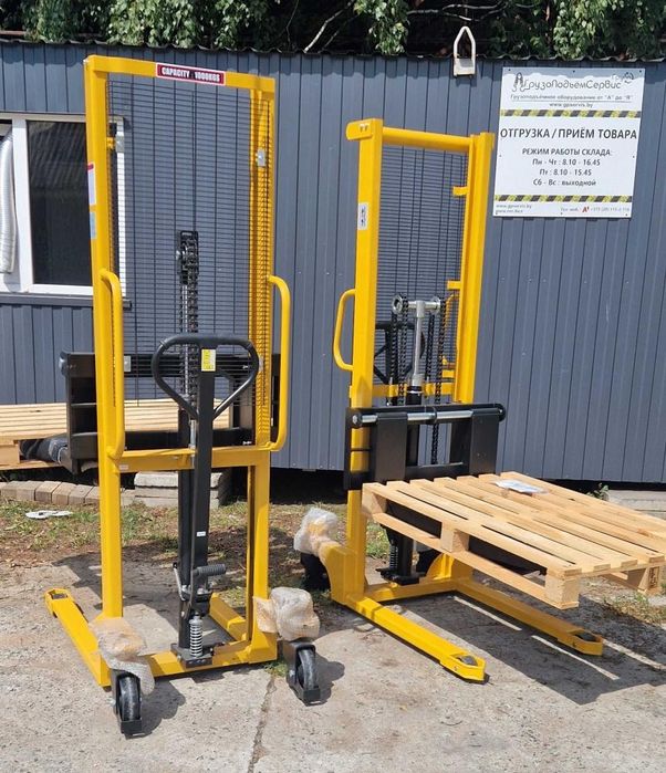 Штабелер транспалет подьёмнник погрузчик shtablyor transpalet heli