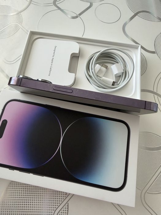 Telefon APPLE iPhone 14 Pro 5G, 128GB, Deep Purple