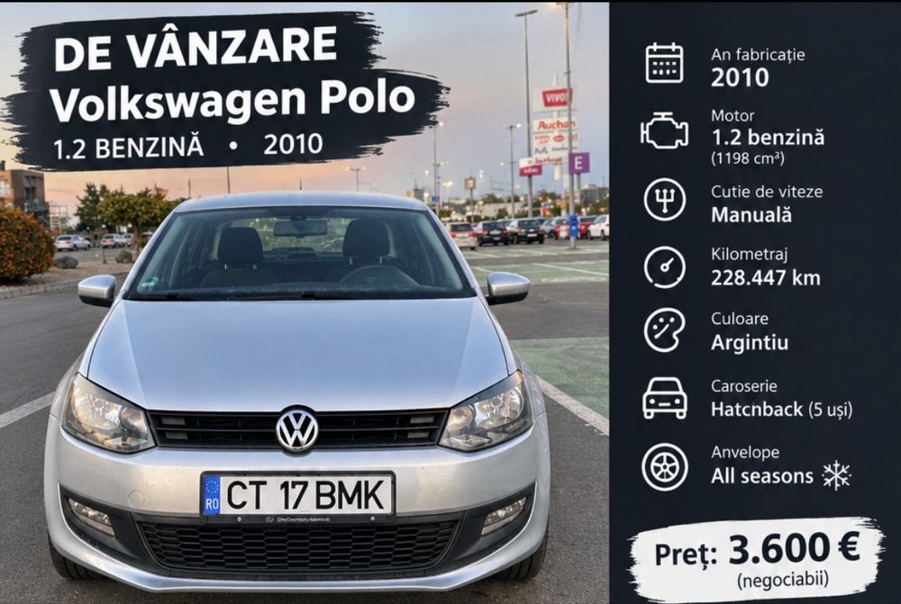 Vand Volkswagen Polo/2010