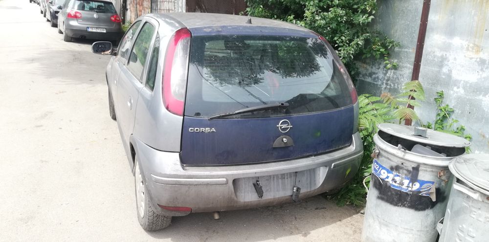 Опел корса ц на части 1.2 бензин 2003год