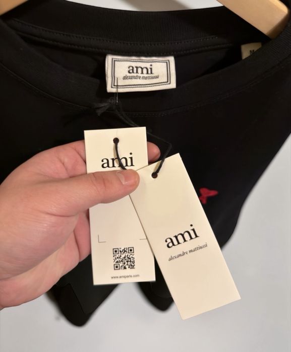 Tricou AMI Paris , bumbac 100% , calitate Premium