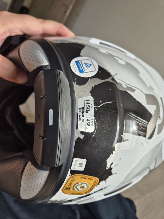 HJC RPHA 70 каска + Cardo Packtalk Slim JBL интерком – като нова