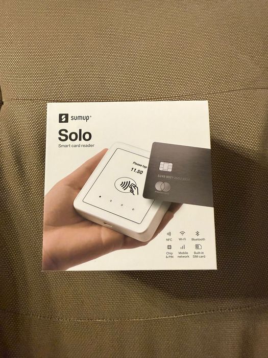Cititor de carduri Smart Sumup Solo Sigilat