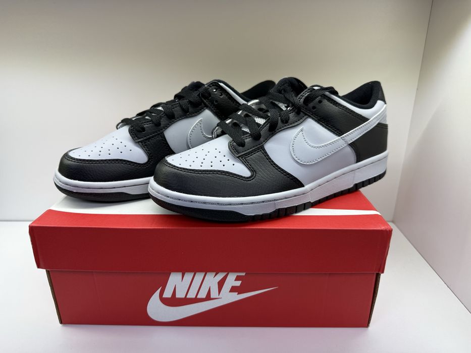 Nike dunk low gs black wolf grey ORIGINALI