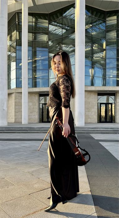 Скрипка Астана Музыкант Скрипачка