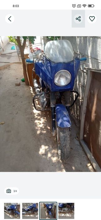 Мотоцикл Ява сотилади