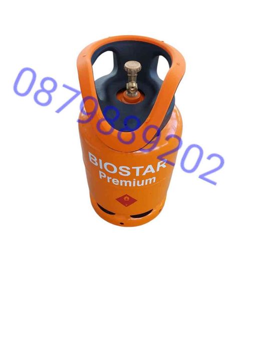 Газова бутилка с ъглов кран