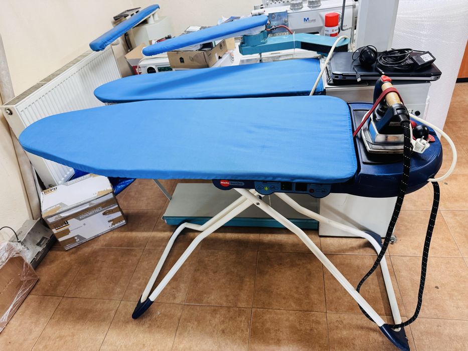 Masa de calcat cu absortie si statie de calcat cu abur Hailo StarLine