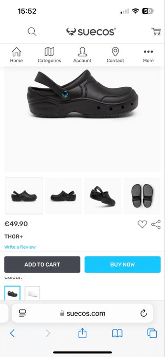 Готварски обувки Сабо!