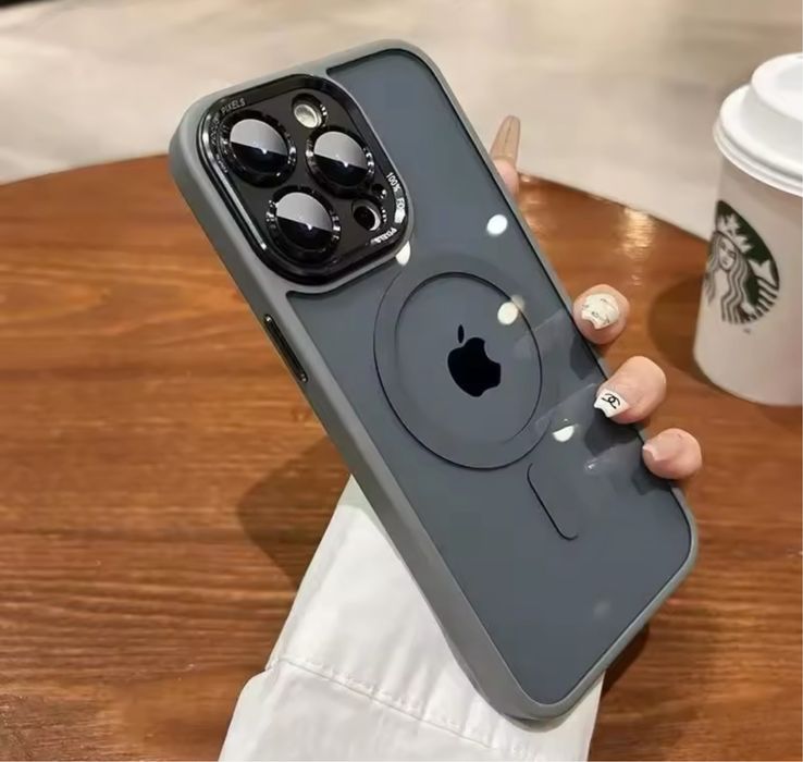 Iphone 17/16 PRO/16 PRO MAX PLUS AIR Husa Fashion Magsafe Spate Fumur