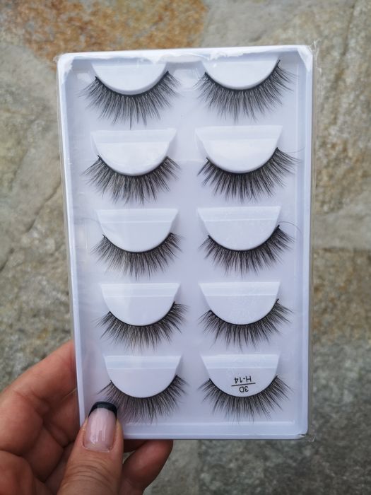 Изкуствени мигли, различни модели