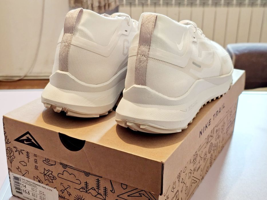 Чисто нови ! Мъжки маратонки Nike React Pegasus Trail 4 GTX (Gore-Tex) – Номер 48.5 !