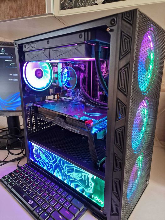 PC i9-10850K, 32GB, (RTX3060) RX5700XT, SSD, Calculator Gaming