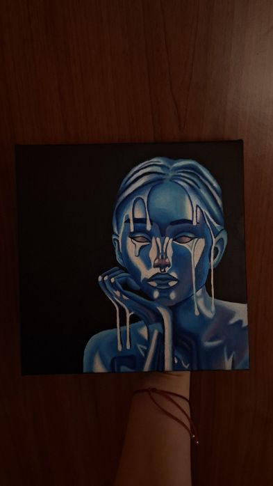 Картина изработена с маслени бои