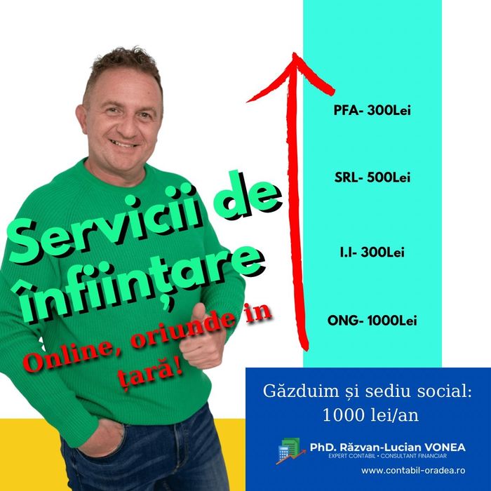 Azi vrei firma nouã? Azi îți depun actele la ORC