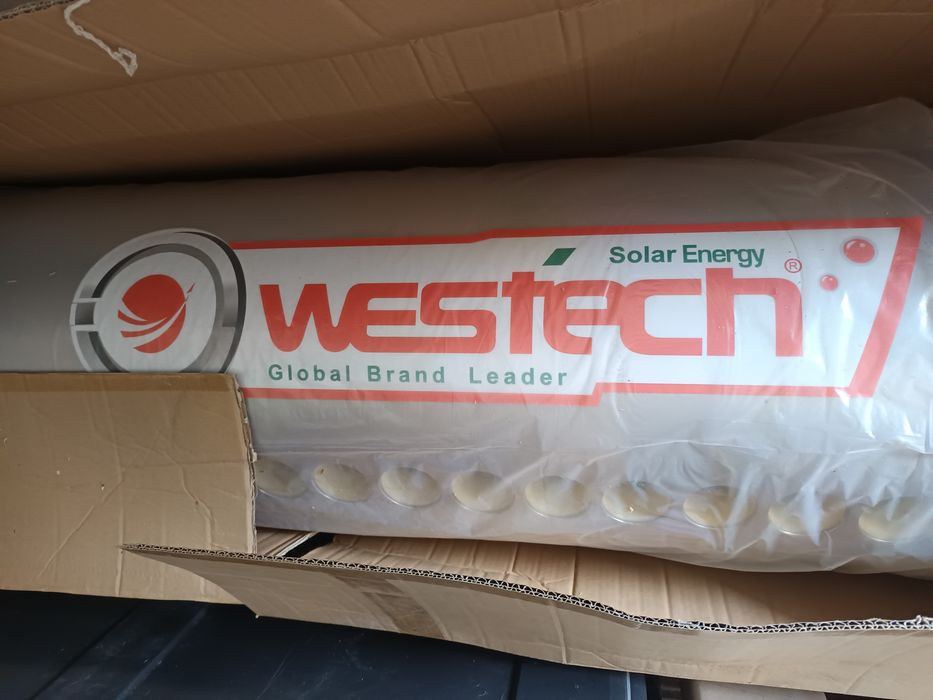 Westech Solar 200 litri panouri tuburi apa calda cu bazin Brodina • OLX.ro