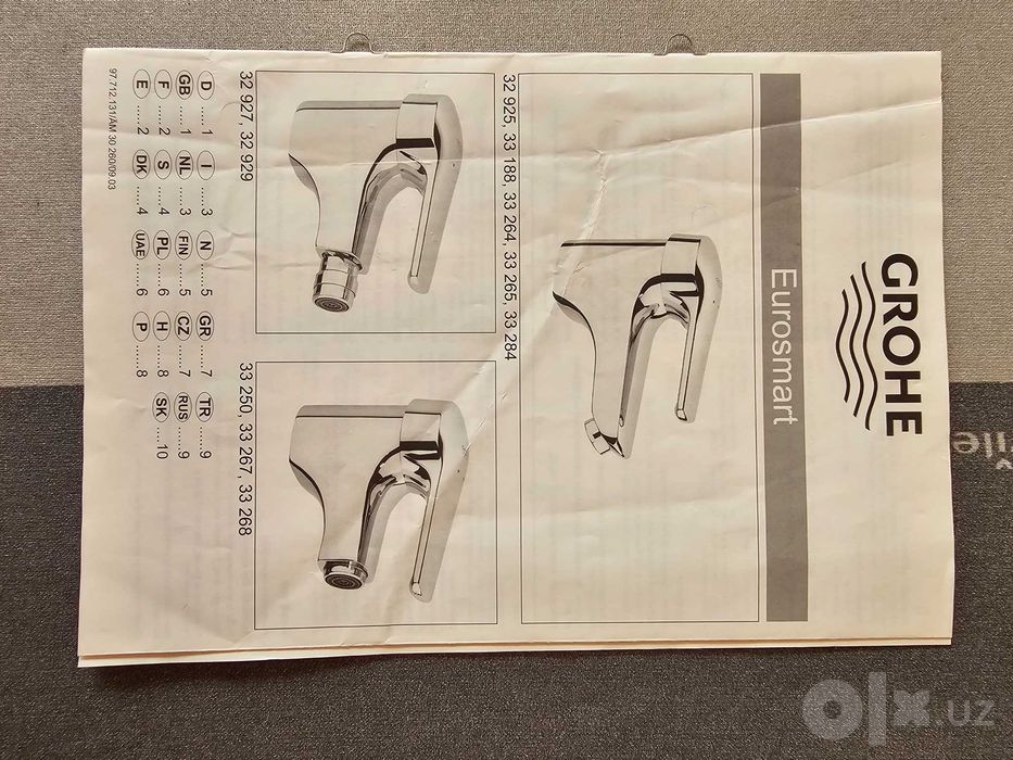 Смесители Grohe для ванны и кухни