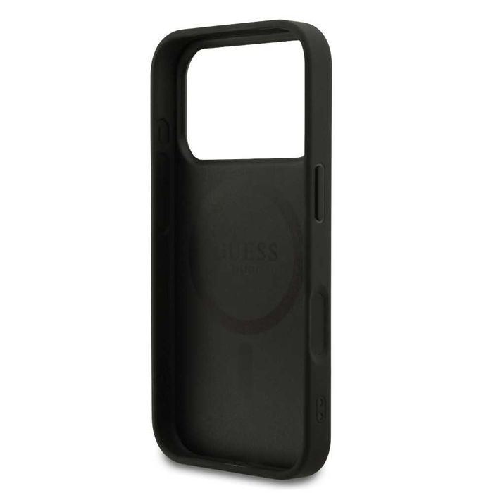 GUESS Калъф Magsafe за iPhone Air 17 17 Pro 17 Pro Max Peony Hot Stamp