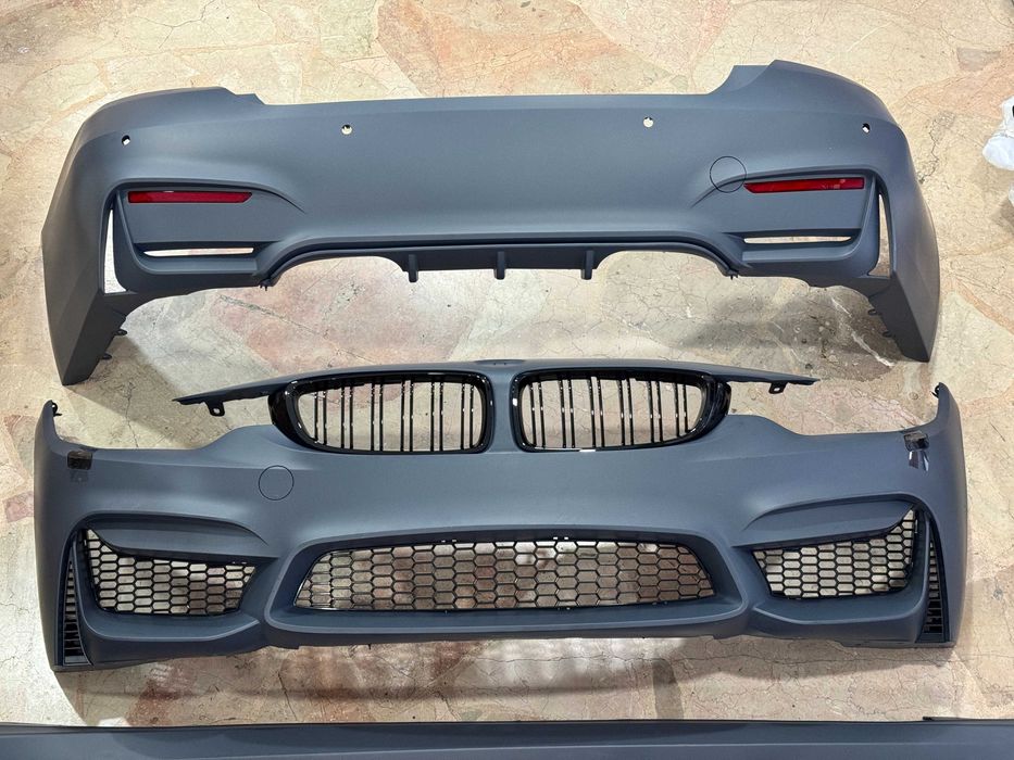 Pachet M4 Design BMW Seria 4 F32 F33 Bara Fata + Spate + Praguri
