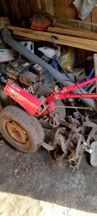 Продам мотоблок с телегой