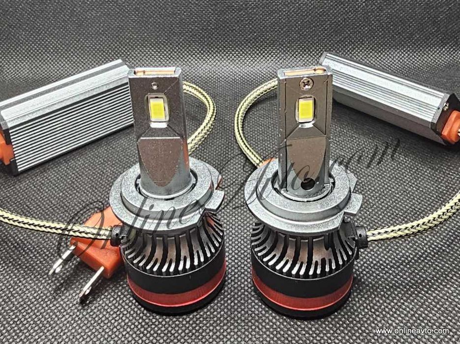 H7 Диодни крушки с подобрен фокус, LED крушки за автомобил 100W