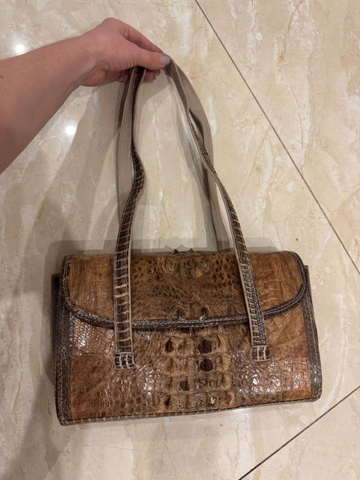 Сумка из крокодиловой кожи