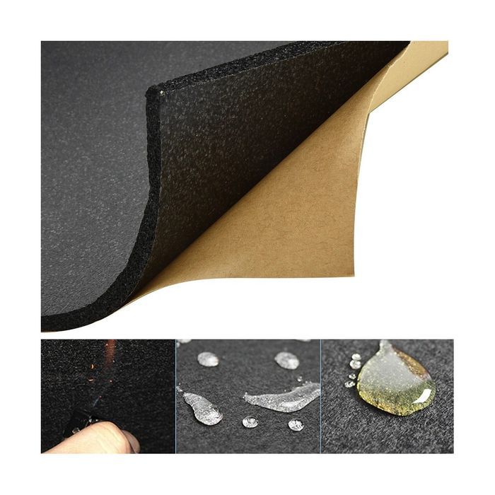 Rola insonorizant auto cu material textil si adeziv grosime 15mm 1x5m