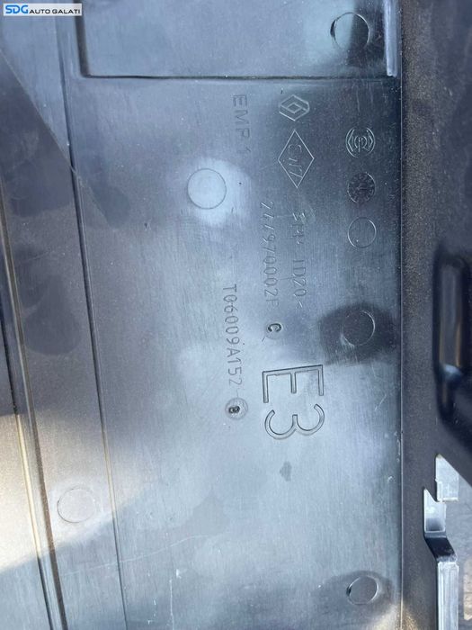 Capac Suport Carcasa Acumulator Baterie Renault Megane 3 2008 - 2016 Cod 244460002R 244460010R [C7665]