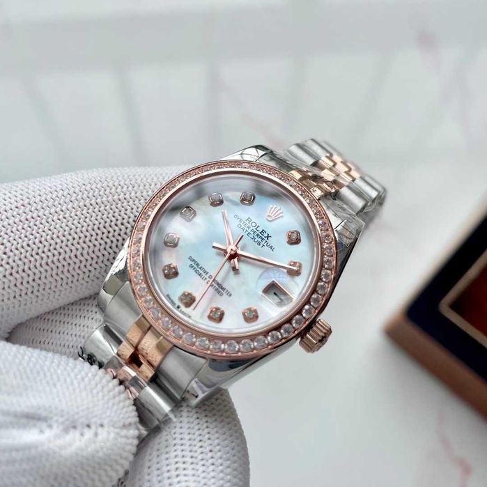 Автоматичен дамски часовник Rolex Perpetual Datejust Marble