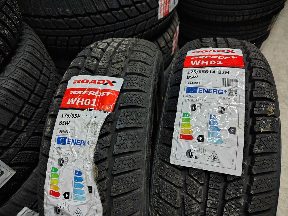 2бр.НОВИ ЗИМНИ ГУМИ ROADX 175 65 14 DOTT25 цена за брой