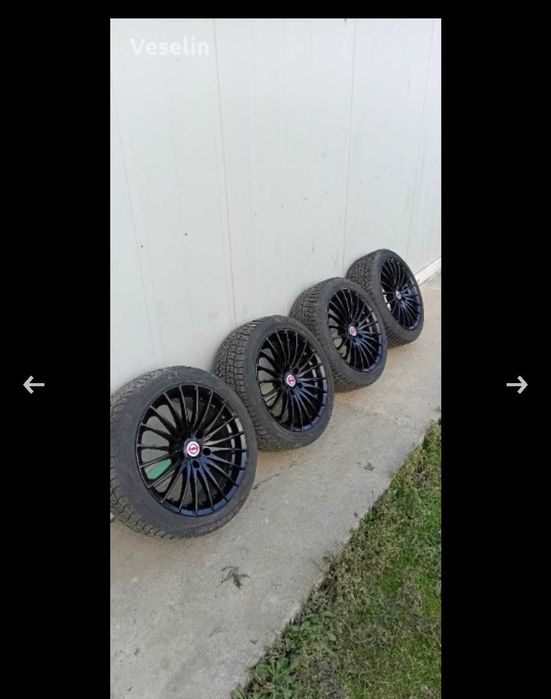 Гуми с джанти 18цола 5х120 Opel Insignia 235/45/18