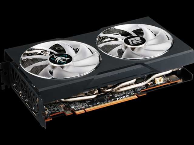 AMD RX 6600 8GB PowerColor Hellhound в отлично състояние