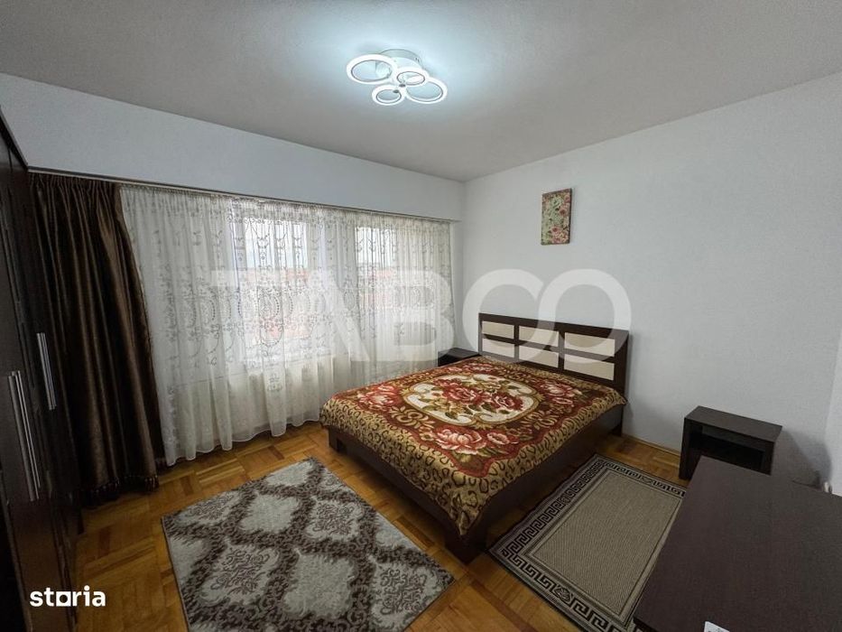 Apartament de inchiriat cu 5 camere 2 bai bloc cu lift Turnisor Sibiu