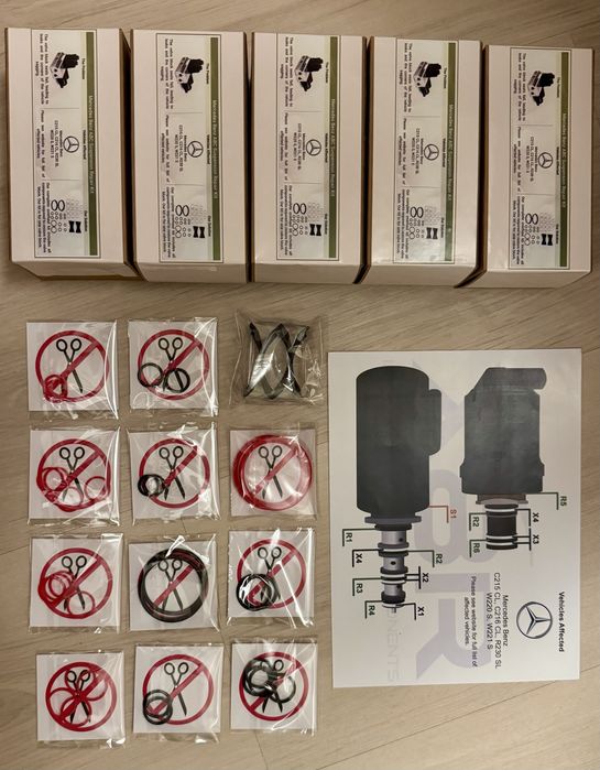 Mercedes ABC (Active Body Control) ремонтен комплект