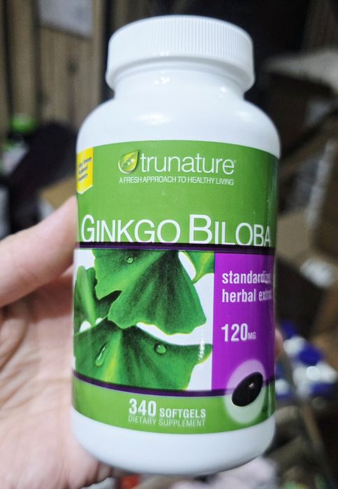 ДОСТАВКИ НЕТ Гинко Билоба 120мг 340капсул MADE IN USA