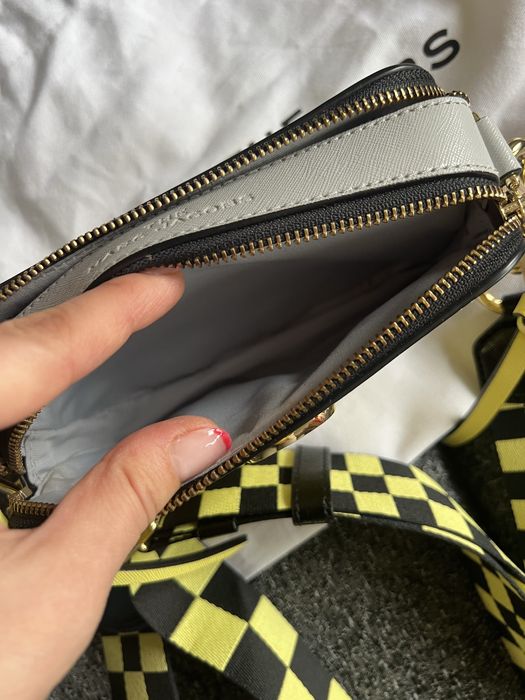 Marc Jacobs жълта чанта Snapshot