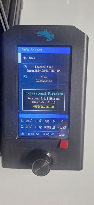 Imprimanta 3D Creality Ender 3 v2 direct drive OctoPi